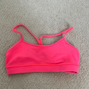 Hot pink lulu bra